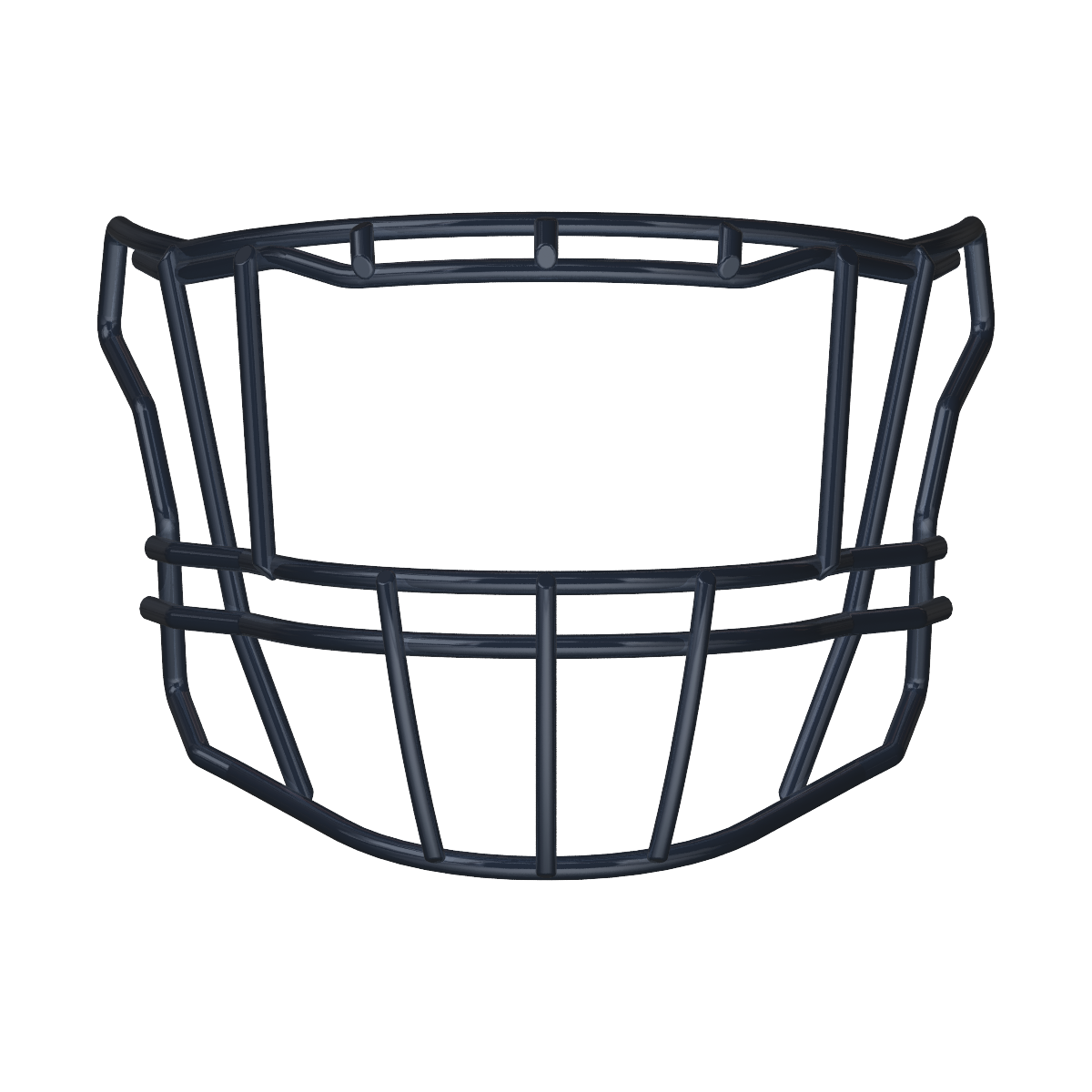 Riddell SF-2EG-II-HD black football helmet facemask compatible with SpeedFlex platform for multiple positions