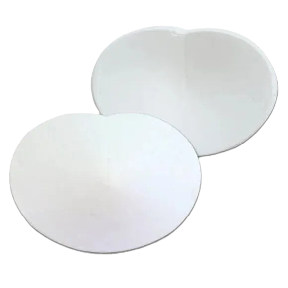 Champro Micro Knee Pads small white vinyl-coated protective pads for American football sold in pairs