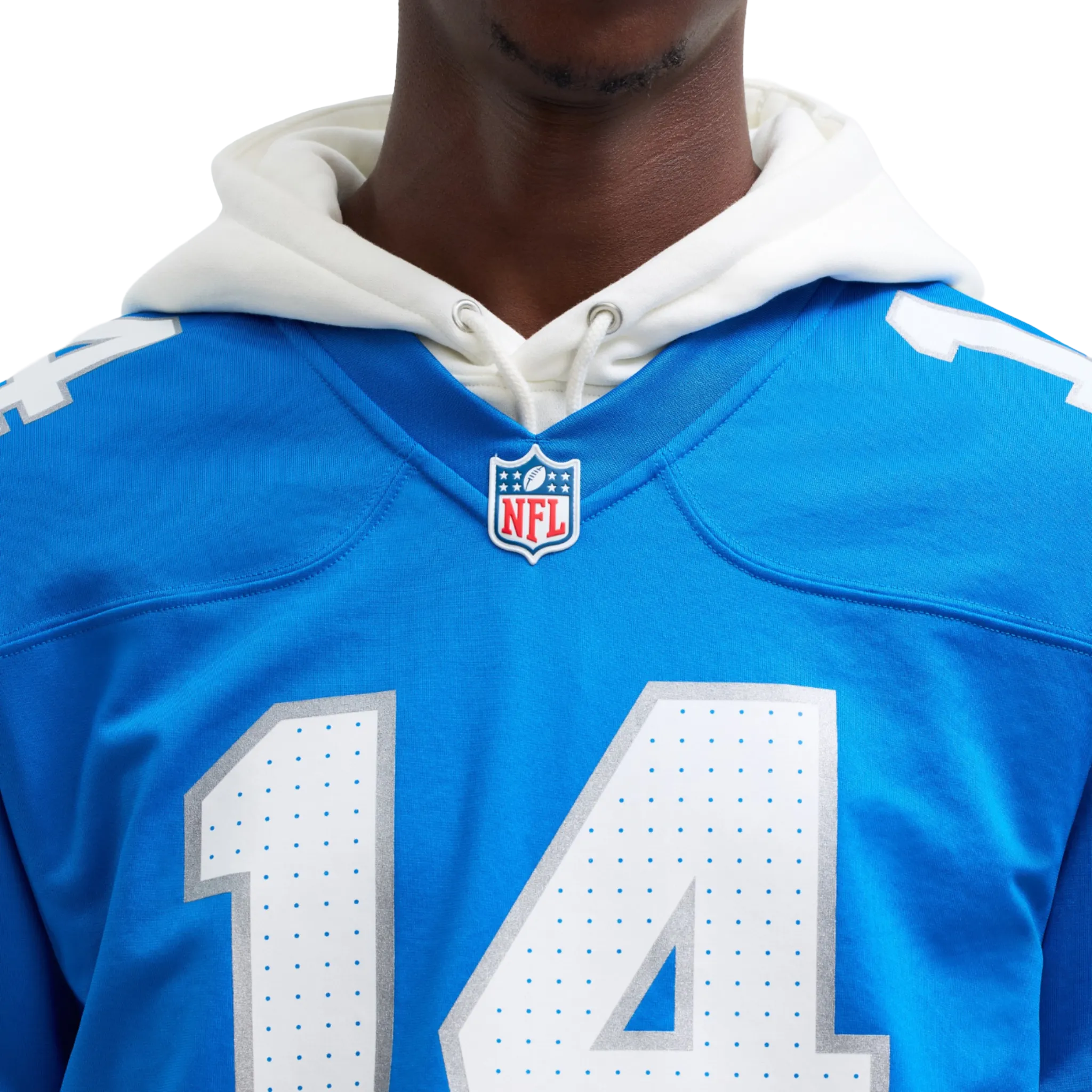 Camiseta de juego Nike de Amon-Ra St. Brown (Detroit Lions)