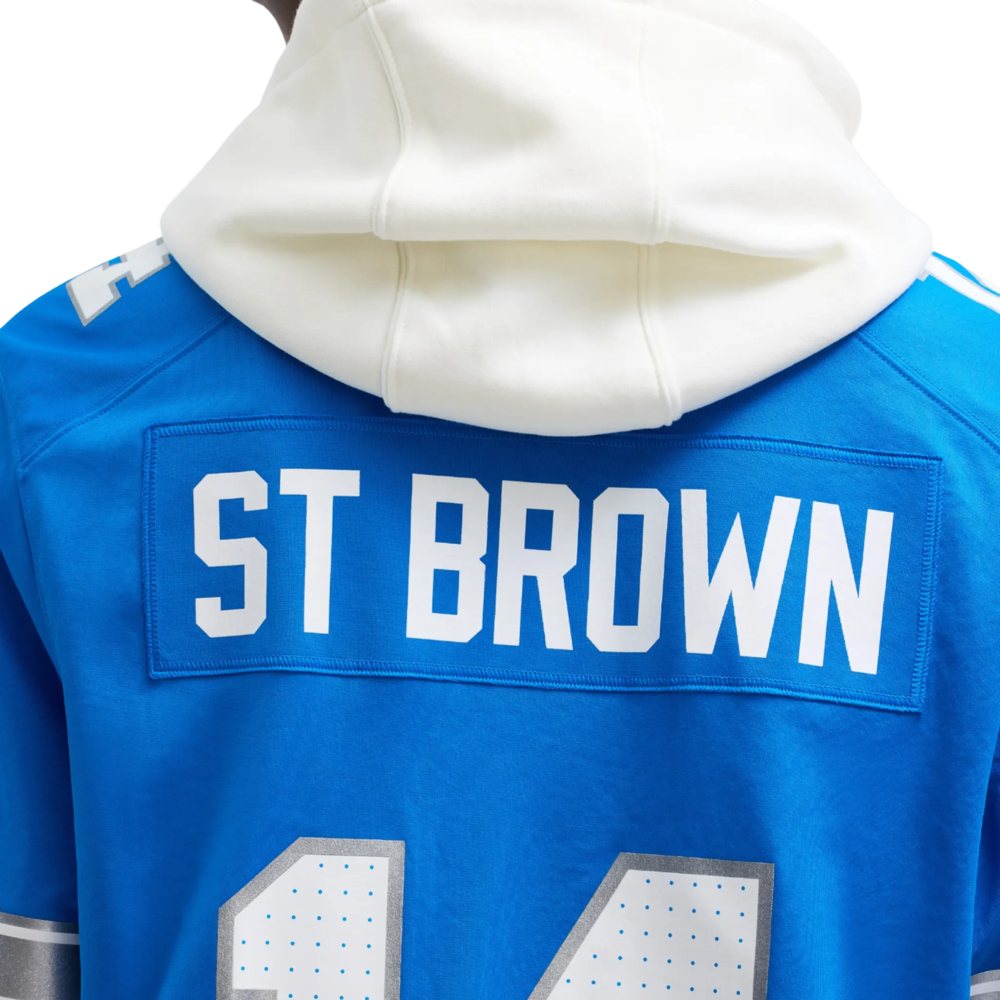 Camiseta de juego Nike de Amon-Ra St. Brown (Detroit Lions)