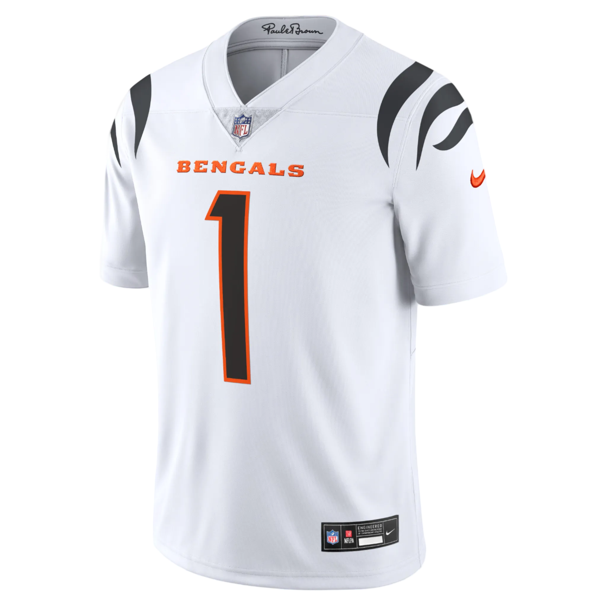 Camiseta de juego Nike de Ja’Marr Chase (Cincinnati Bengals)