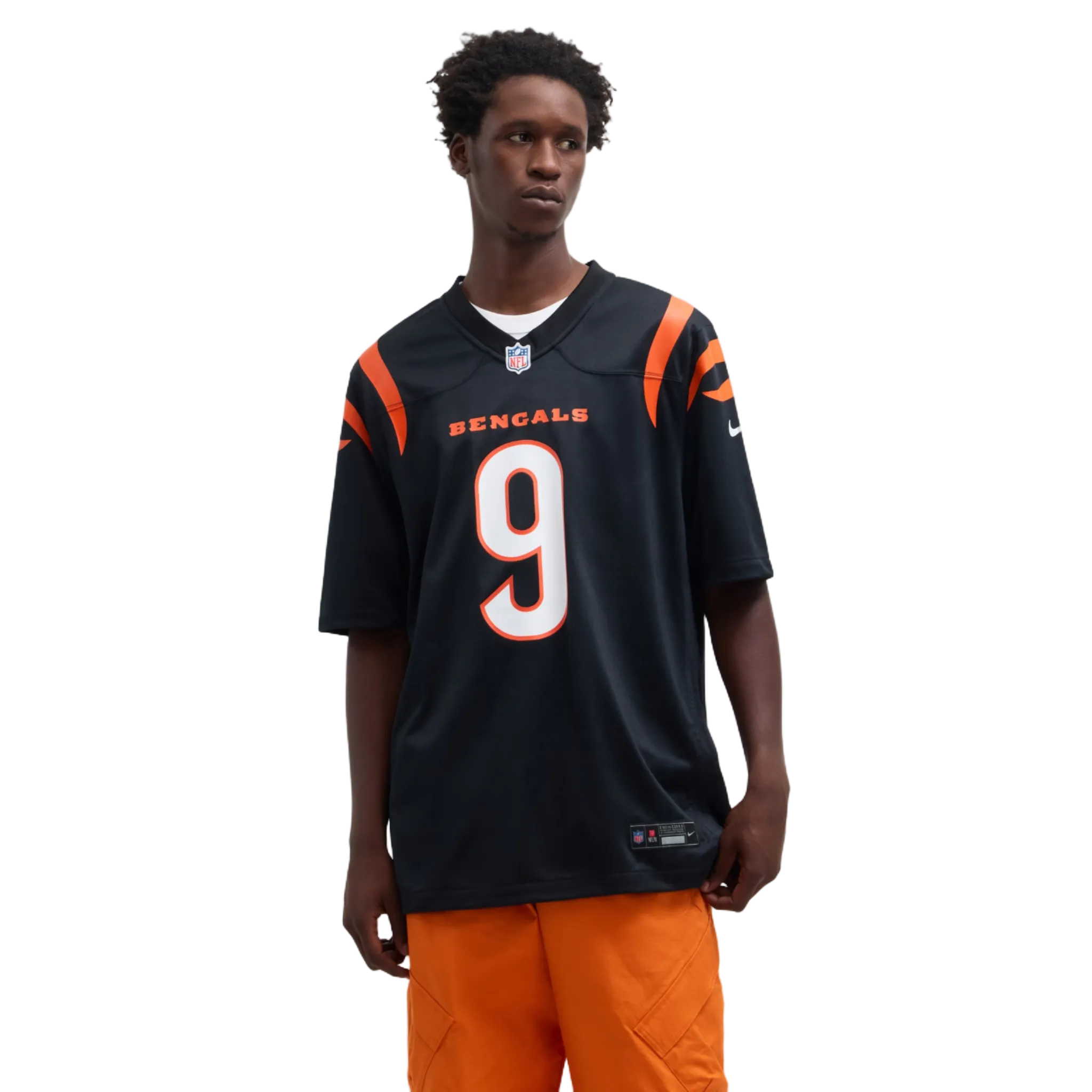 Camiseta de juego Nike de Joe Burrow (Cincinnati Bengals)