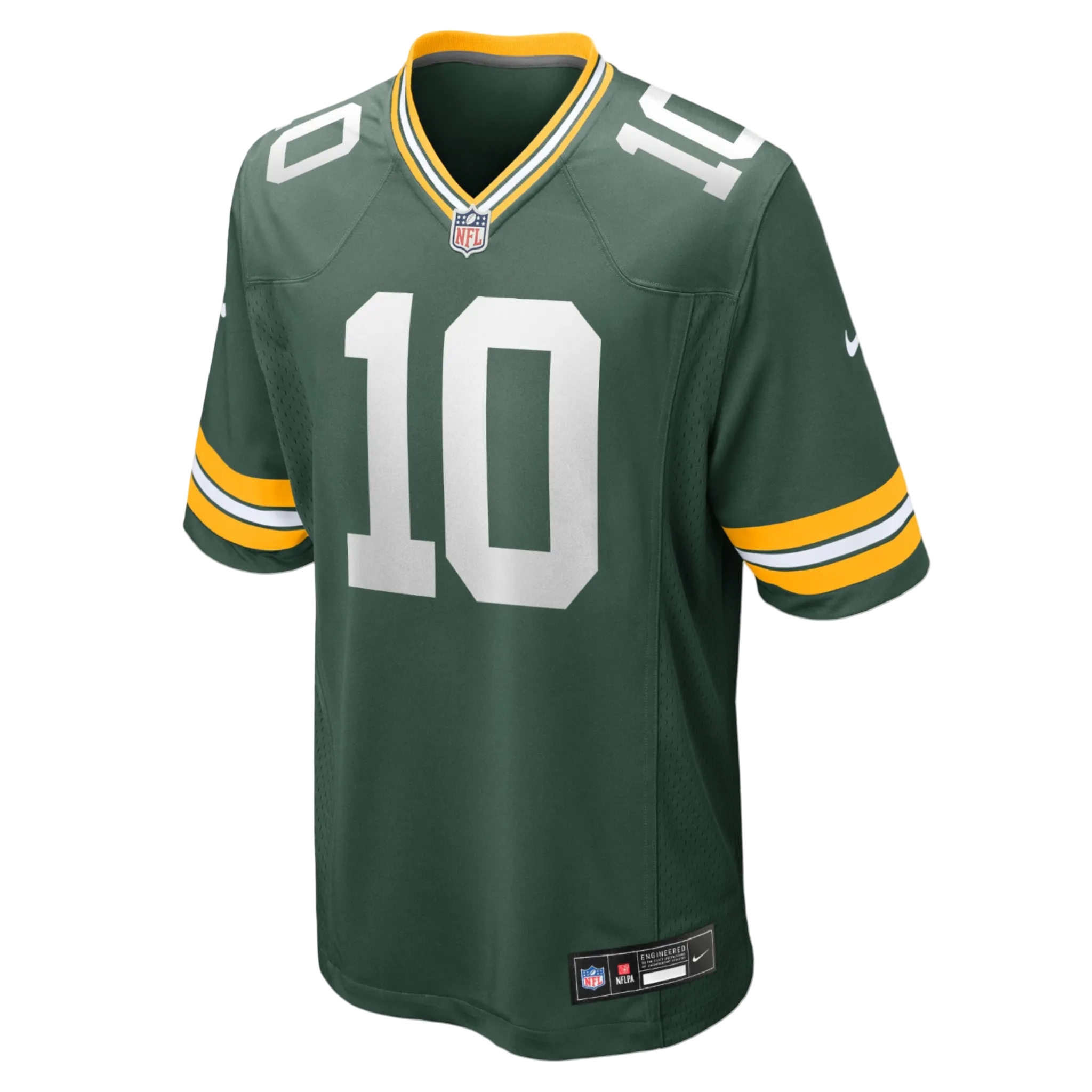 Camiseta de juego Nike de Jordan Love (Green Bay Packers)