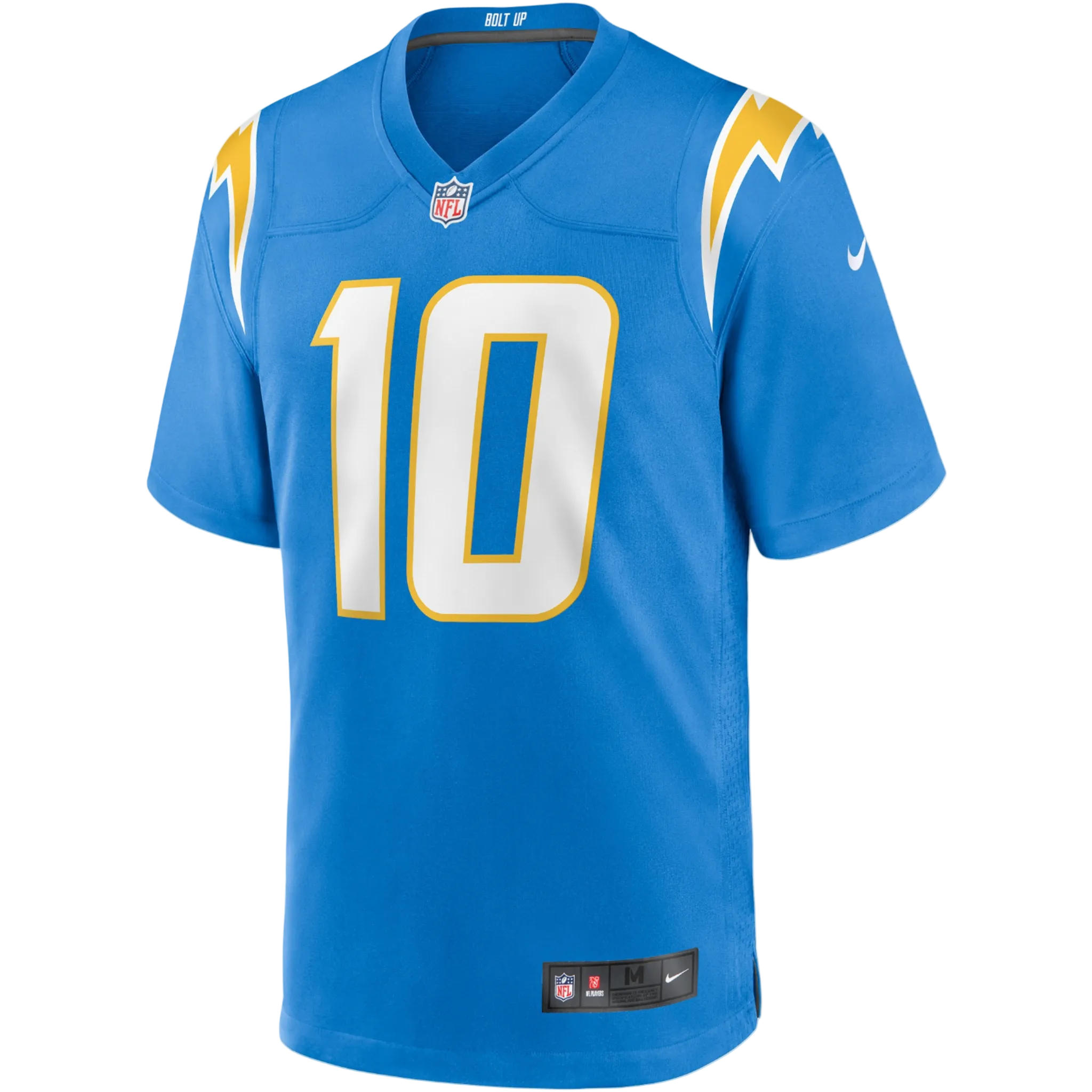 Camiseta de juego Nike de Justin Herbert (Los Angeles Chargers)