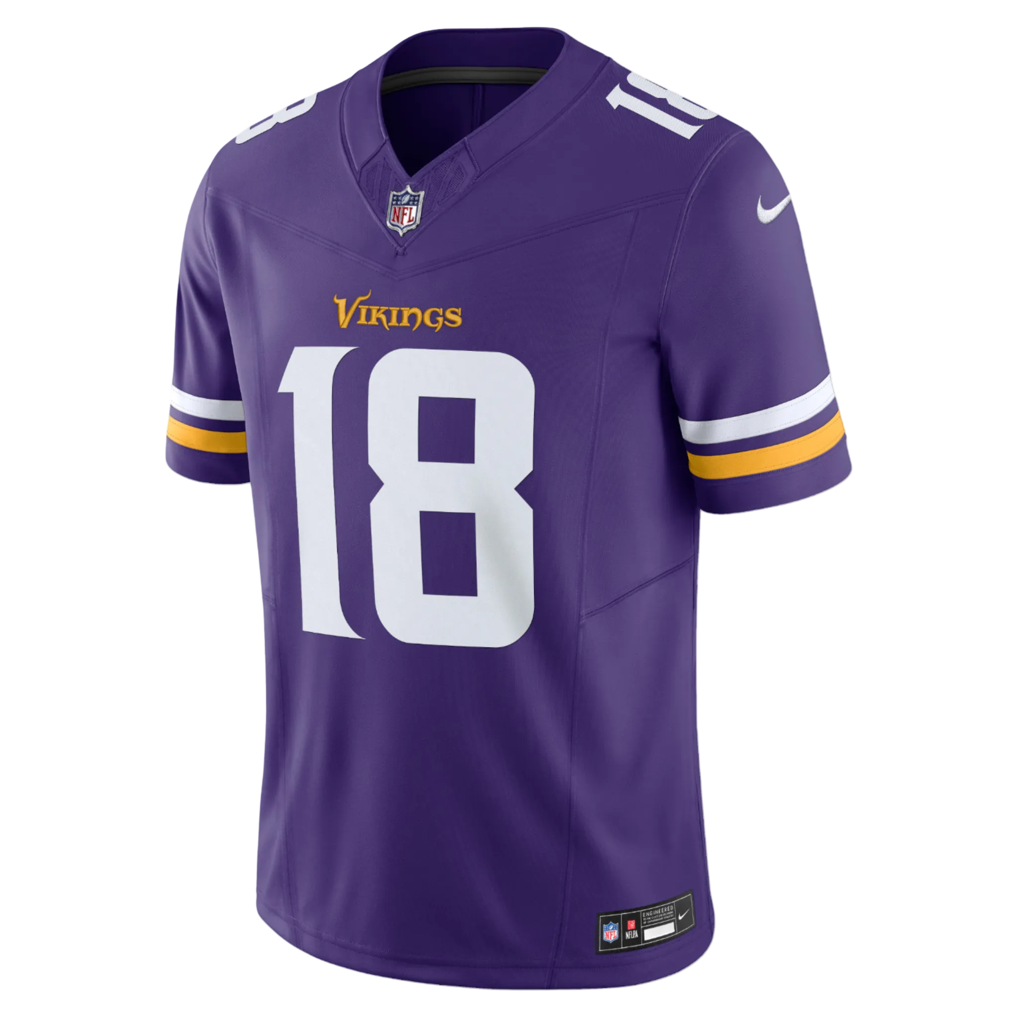 Camiseta de juego Nike de Justin Jefferson (Minnesota Vikings)
