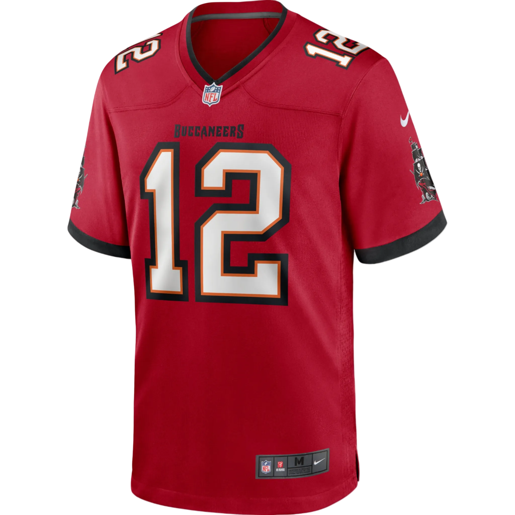Camiseta de juego Nike de Tom Brady (Tampa Bay Buccaneers)