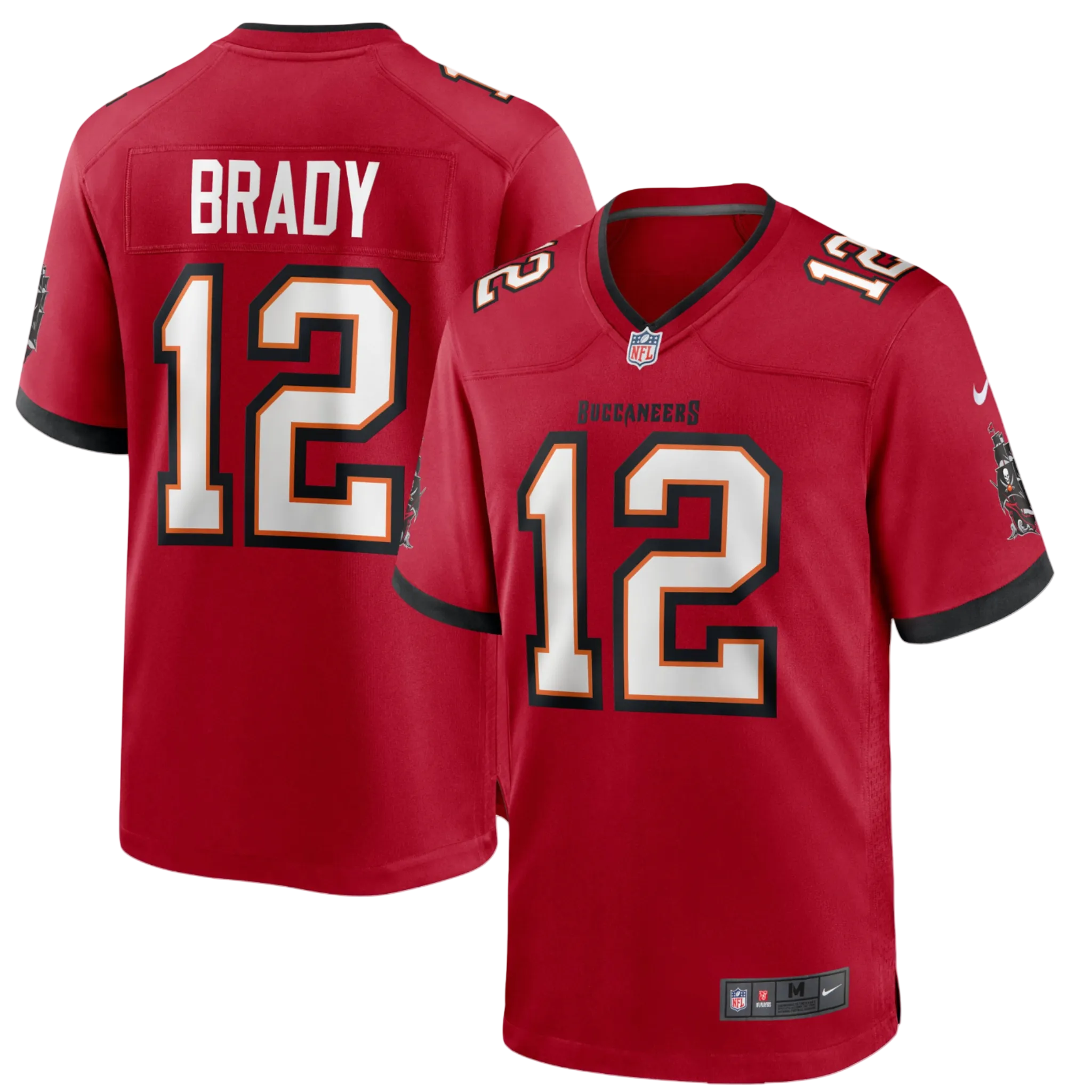 Camiseta de juego Nike de Tom Brady (Tampa Bay Buccaneers)