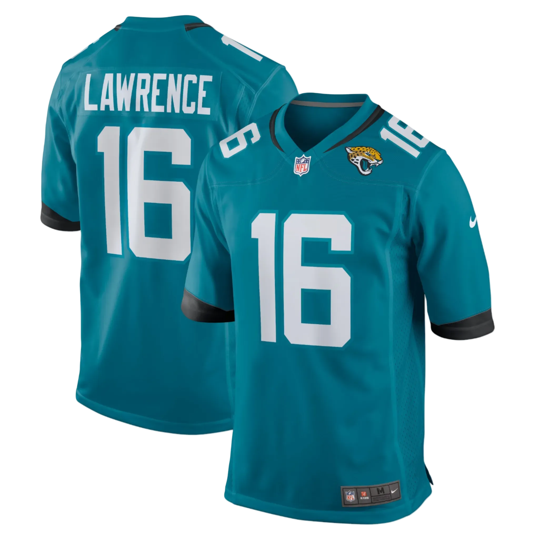 Camiseta de juego Nike de Trevor Lawrence (Jacksonville Jaguars)
