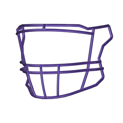 Riddell SF-2BD purple football helmet facemask compatible with SpeedFlex platform for multiple positions