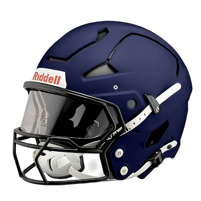 Riddell Axiom Football Helmet (with Facemask) | Custom Fit Riddell Axiom Football Helmet (with Facemask) | Custom Fit