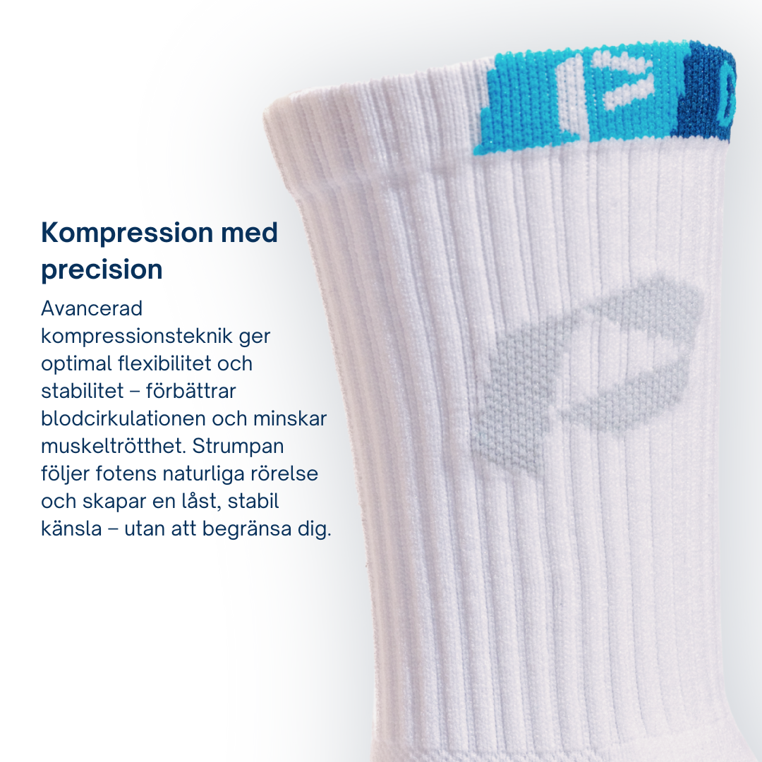 Playmkr Grip Sock White