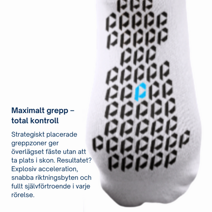 Playmkr Grip Sock White