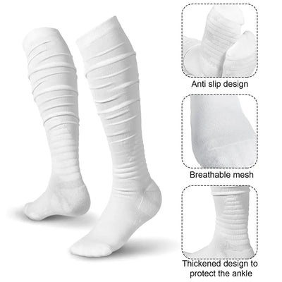 REYRR™ SCRUNCHED SOCKS - BCN - Premium  from Reyrr Athletics - Shop now at Reyrr Athletics