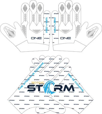 Reyrr X Nordic Storm Custom Gloves - Premium  from Reyrr Athletics - Shop now at Reyrr Athletics