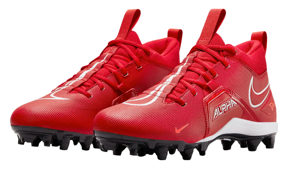 Nike Alpha Menace Varsity 3 - Premium American Football Cleats from Nike - Shop now at Reyrr Athletics