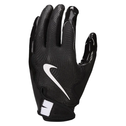 Nike Vapor Jet 8.0 football glove with Magnigrip+ palm for enhanced grip and breathable, flexible back material.