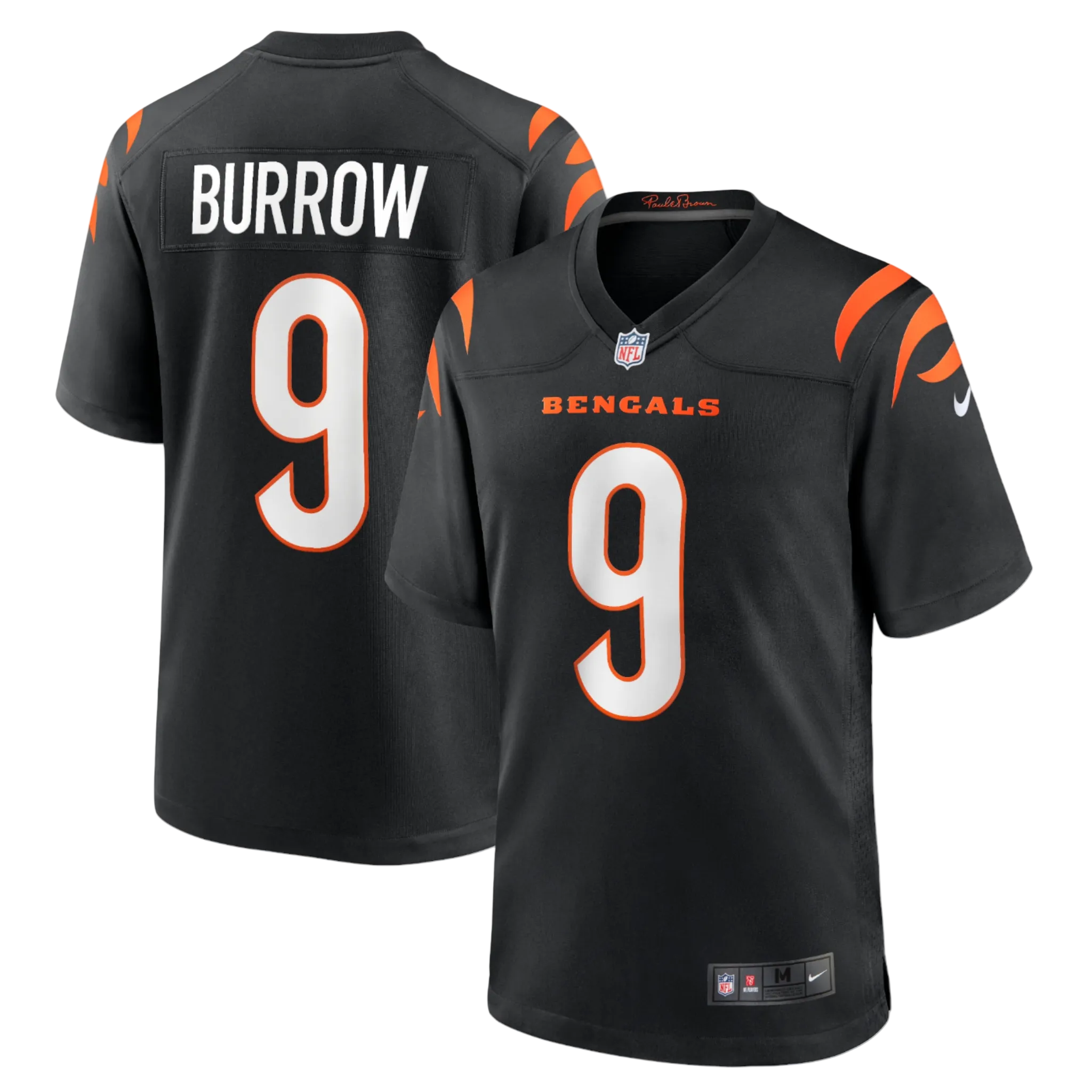 Camiseta de juego Nike de Joe Burrow (Cincinnati Bengals)
