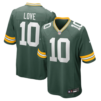 Camiseta de juego Nike de Jordan Love (Green Bay Packers)