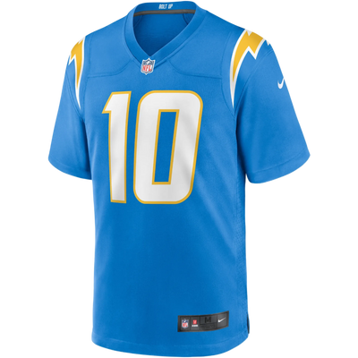 Camiseta de juego Nike de Justin Herbert (Los Angeles Chargers)