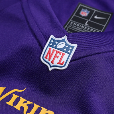 Camiseta de juego Nike de Justin Jefferson (Minnesota Vikings)
