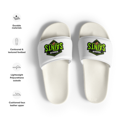 Nässjö Saints slides - Premium  from Reyrr Athletics - Shop now at Reyrr Athletics