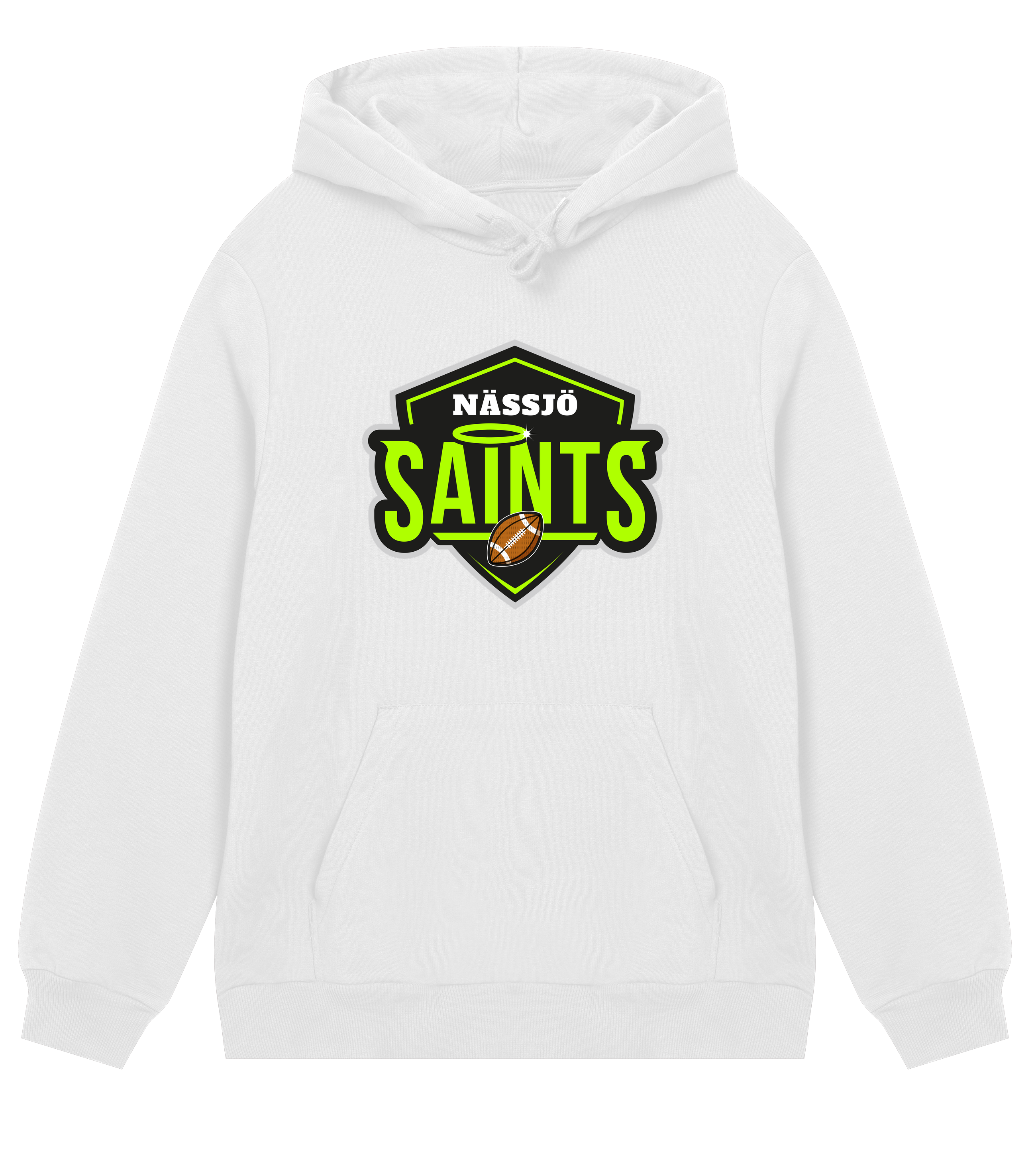 Nässjö Saints Hoodie - Premium hoodie from REYRR STUDIO - Shop now at Reyrr Athletics