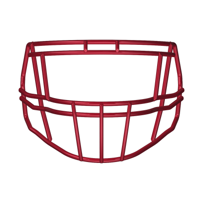 Riddell S2EG-II-HS4 red football helmet facemask compatible with Speed Icon and other Riddell helmets
