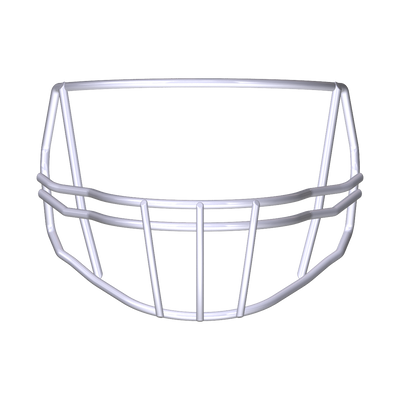 Riddell S2B-HS4 football helmet facemask in white steel design