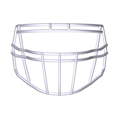 Face mask for Riddell Speed Icon Helmet, suitable for linebacker and lineman, with S-Bar HS4 hardware attached.